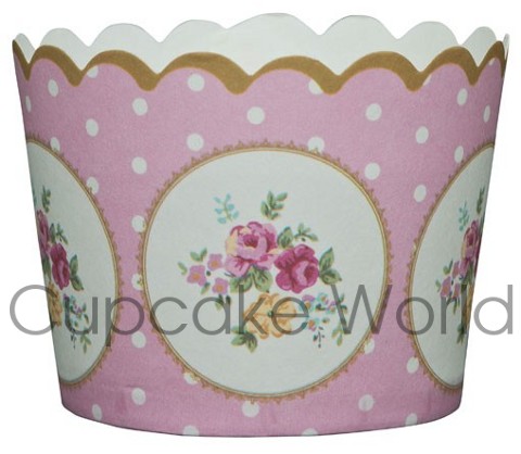 ROBERT GORDON PINK CAMEO CUPCAKE MUFFIN BAKING CUPS PETIT 25PCS ROBERT GORDON PINK CAMEO CUPCAKE MUFFIN BAKING CUPS PETIT 25PCS